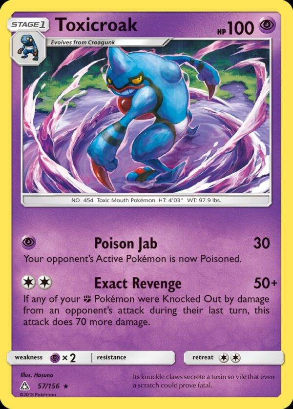 Toxicroak - 57/156
