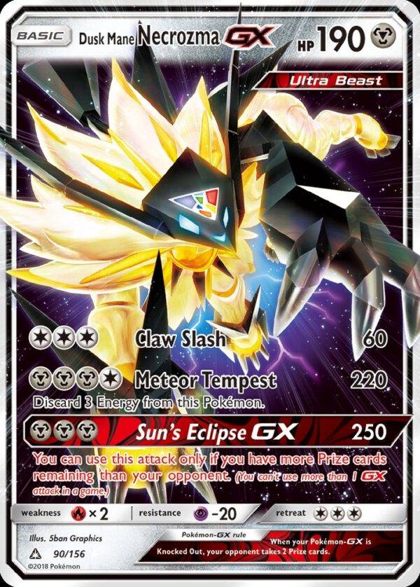 Dusk Mane Necrozma-GX - 90/156