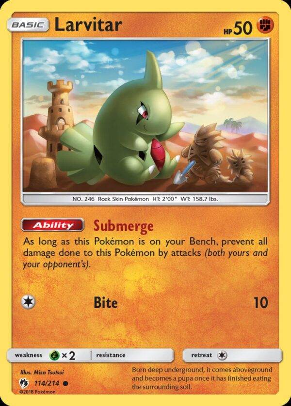 Larvitar - 114/214
