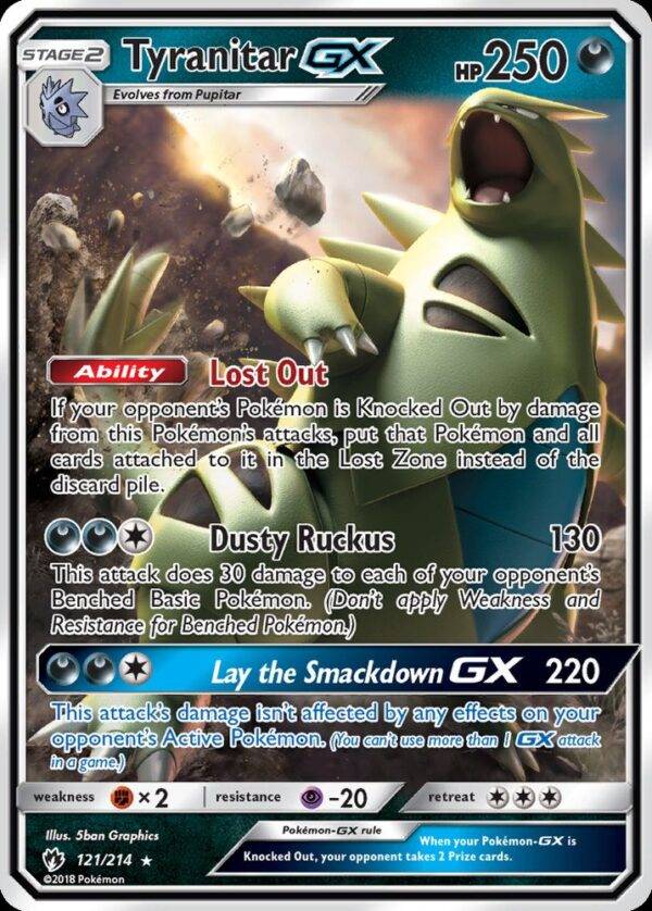 Tyranitar-GX - 121/214