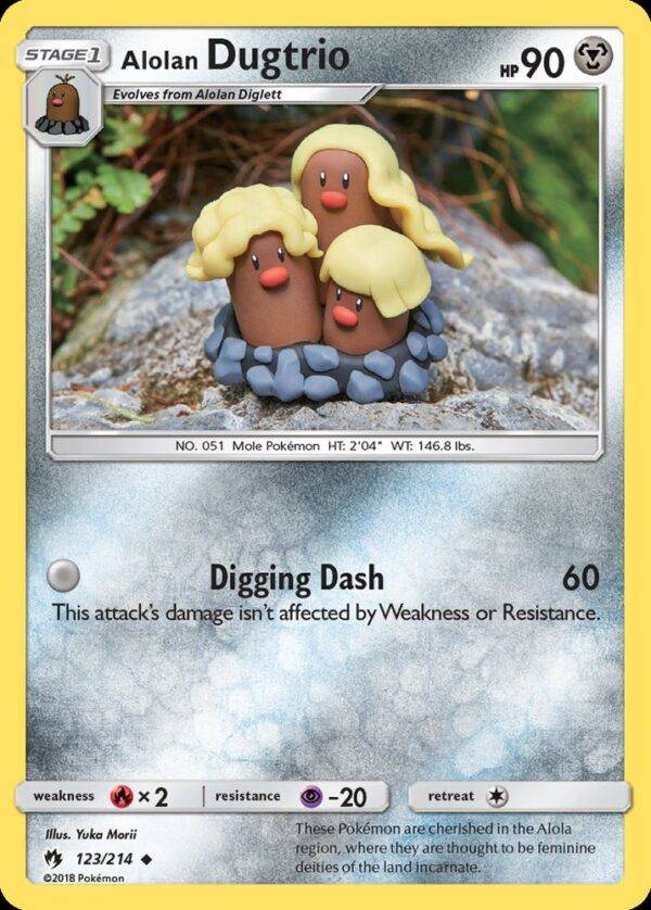 Alolan Dugtrio - 123/214