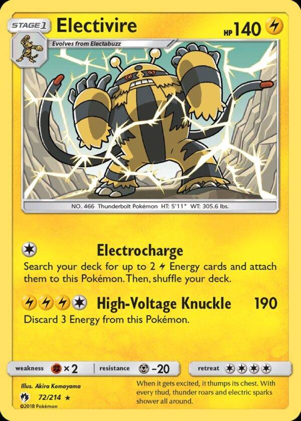 Electivire - 72/214