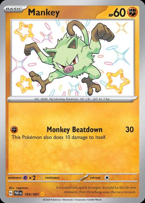 Mankey - 169/091
