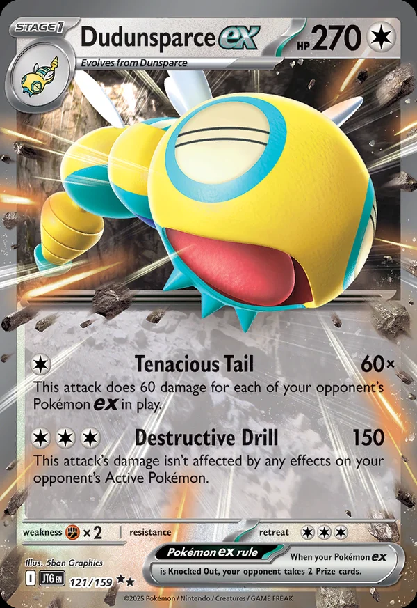 Dudunsparce ex - 121/159
