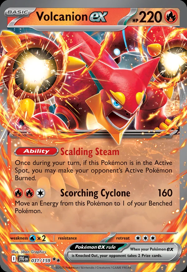 Volcanion ex - 31/159