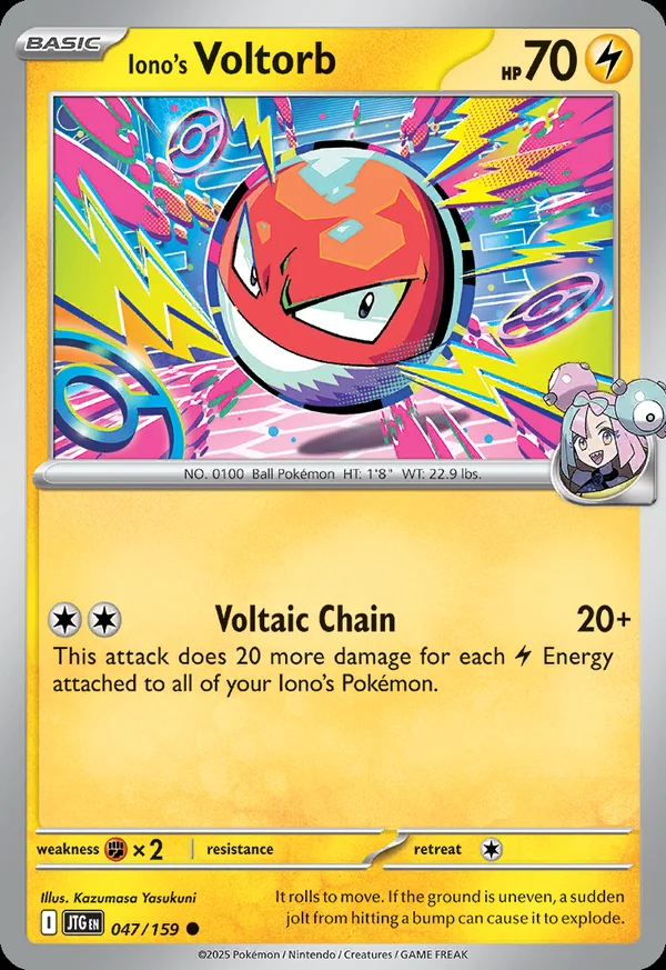 Iono's Voltorb - 47/159