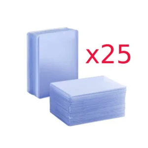 Pack económico de 25 Top Loaders rígidos ideales para proteger tu colección Pokémon