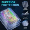 Fundas rígidas para cartas con resistencia al agua, rayones y esquinas suaves para máxima protección