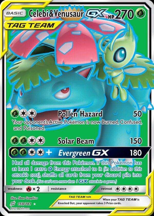 Celebi & Venusaur-GX - 159/181