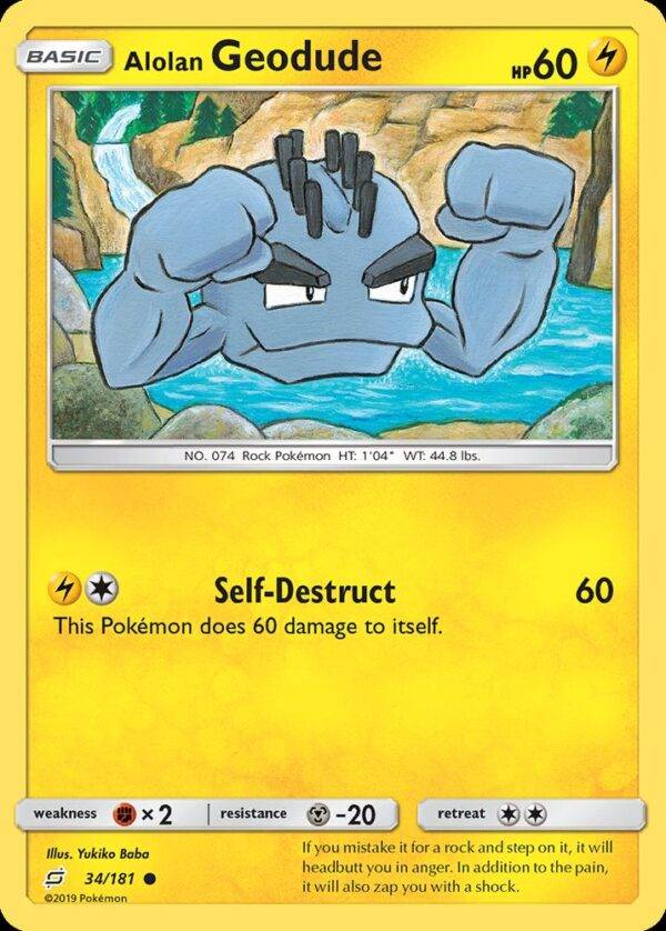 Alolan Geodude - 34/181