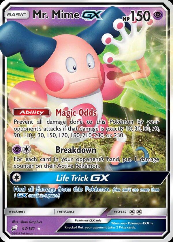 Mr. Mime-GX - 67/181