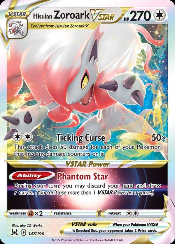 Hisuian Zoroark VSTAR - 147/196