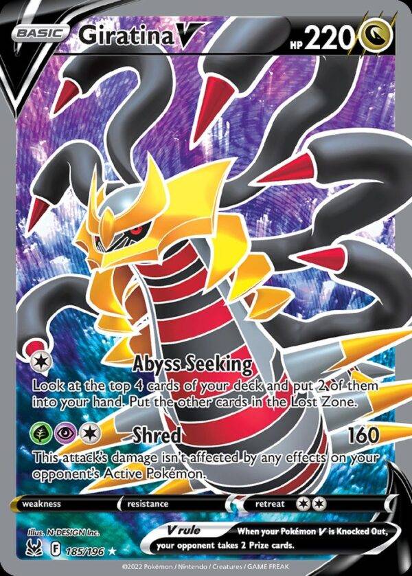 Giratina V - 185/196