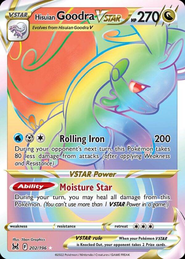 Hisuian Goodra VSTAR - 202/196