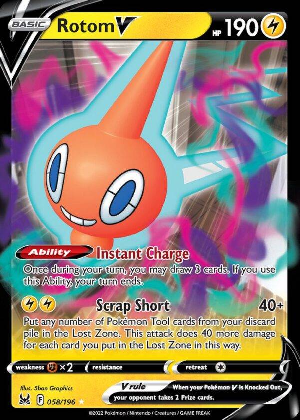 Rotom V - 58/196