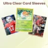 Carta Pokémon Grubbin en sleeve Mlikero mostrando claridad total y ajuste perfecto
