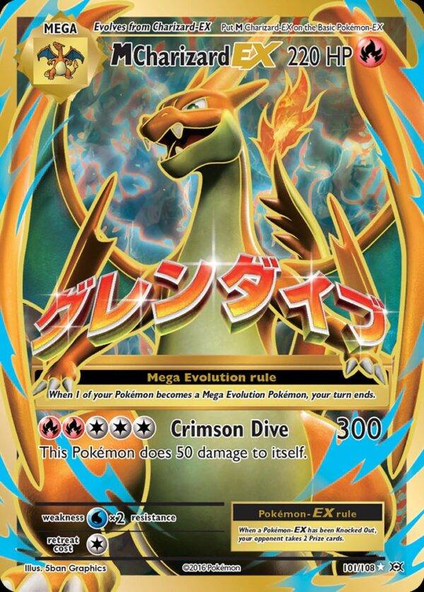 M Charizard-EX - 101/108