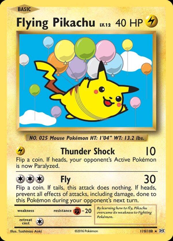 Flying Pikachu - 110/108