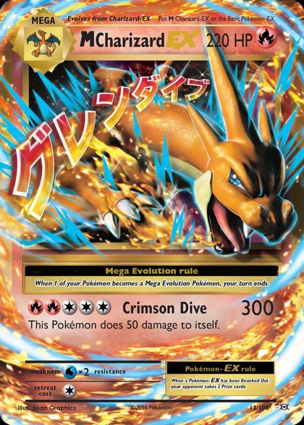 M Charizard-EX - 13/108