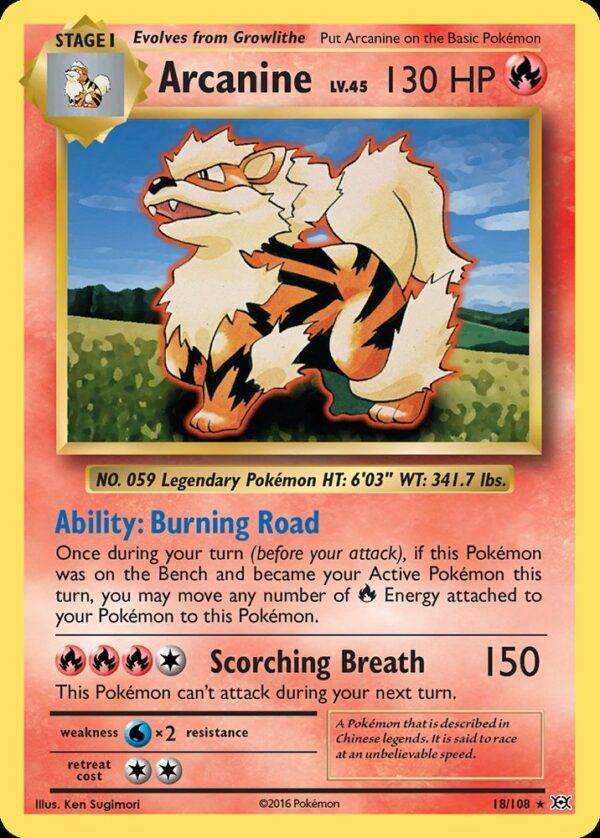 Arcanine - 18/108