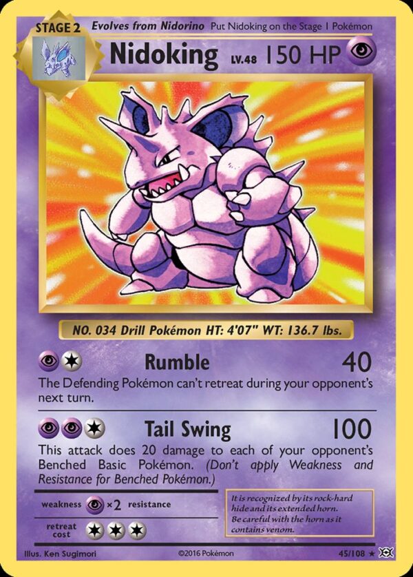 Nidoking - 45/108