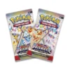 Sobres de Pokémon TCG Evoluciones Prismáticas incluidos en las Mini Tins coleccionables