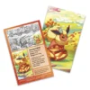 Art card de Flareon incluida en la Mini Tin Evoluciones Prismáticas de Pokémon TCG con detalles del Pokémon