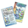 Art card de Glaceon incluida en la Mini Tin Evoluciones Prismáticas de Pokémon TCG con detalles del Pokémon
