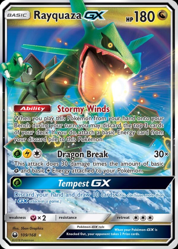 Rayquaza-GX - 109/168