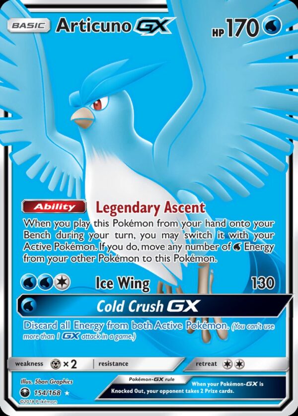 Articuno-GX - 154/168