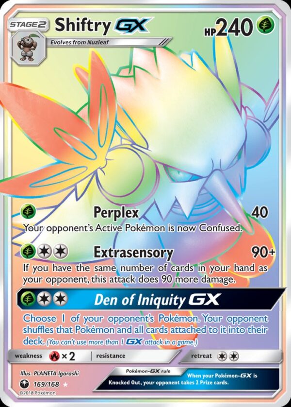Shiftry-GX - 169/168
