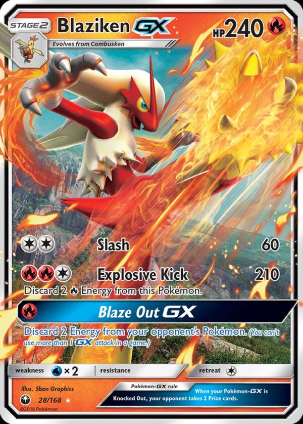 Blaziken-GX - 28/168