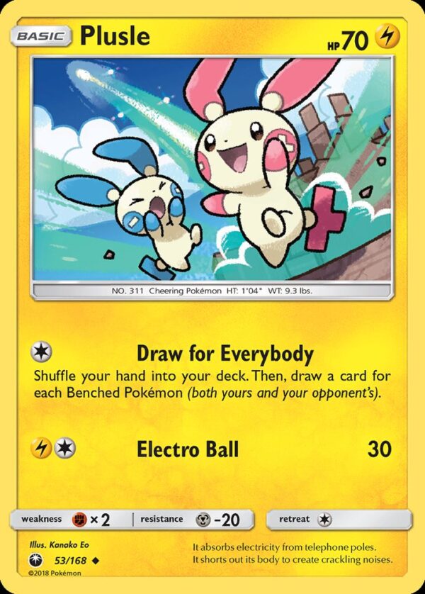 Plusle - 53/168