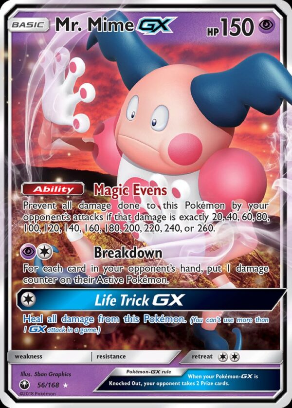 Mr. Mime-GX - 56/168