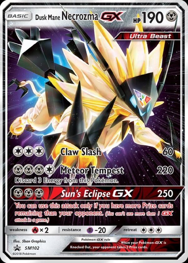 Dusk Mane Necrozma-GX - SM102