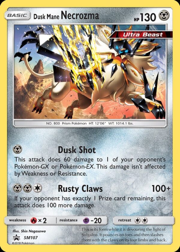 Dusk Mane Necrozma - SM107