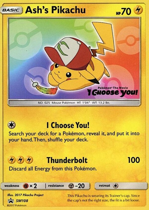 Ash's Pikachu - SM108