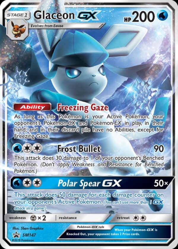 Glaceon-GX - SM147