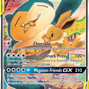 Eevee & Snorlax-GX - SM169
