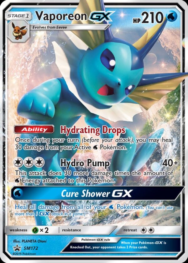 Vaporeon-GX - SM172