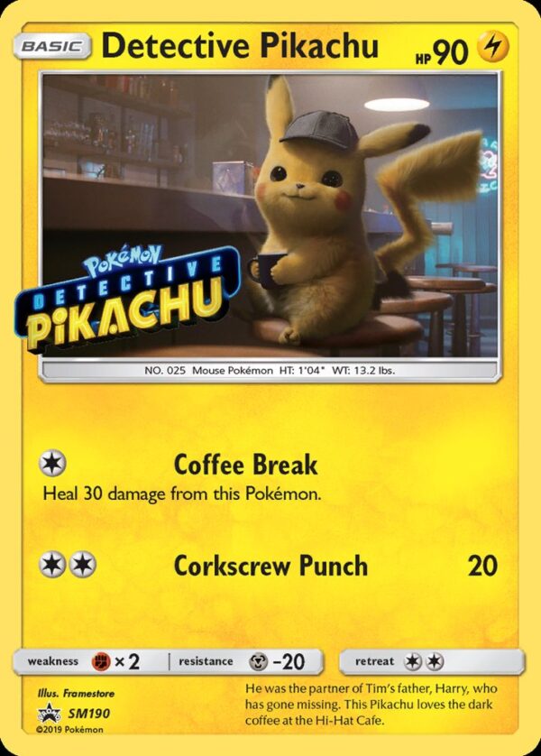 Detective Pikachu - SM190