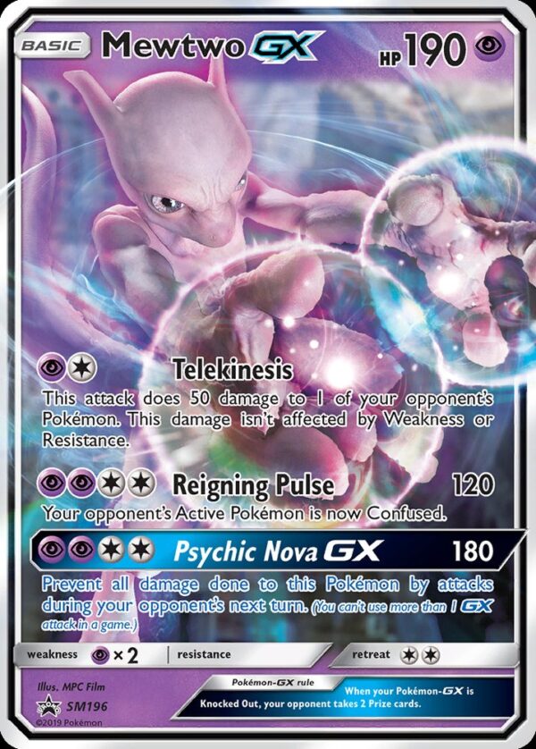 Mewtwo-GX - SM196
