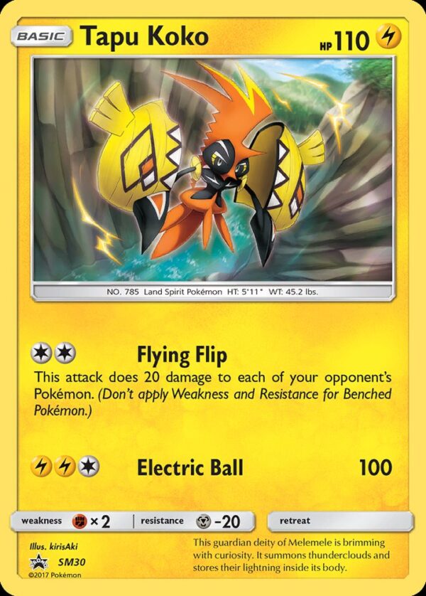Tapu Koko - SM30