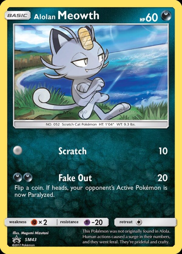 Alolan Meowth - SM43