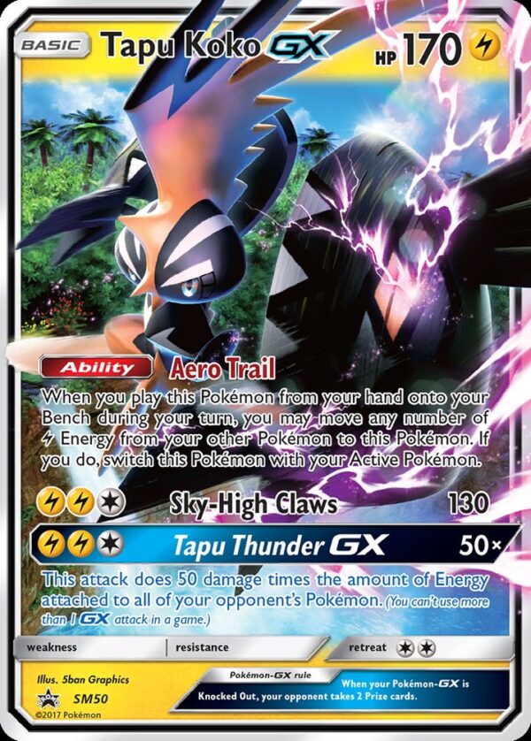 Tapu Koko-GX - SM50
