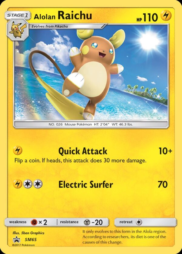 Alolan Raichu - SM65