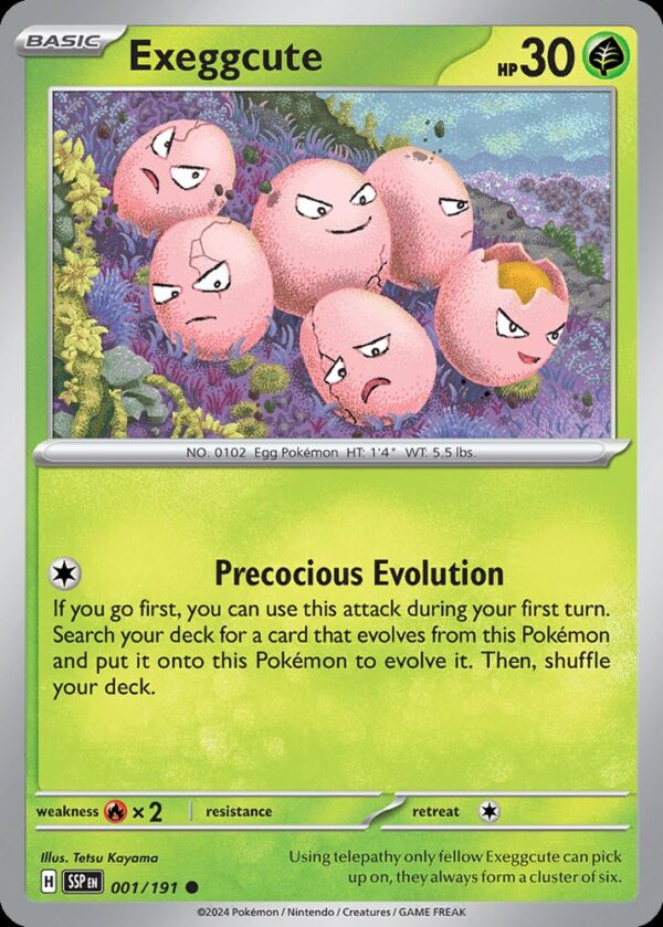 Exeggcute - 1/191