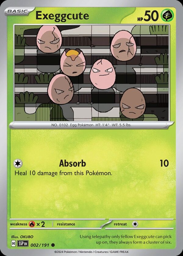 Exeggcute - 2/191
