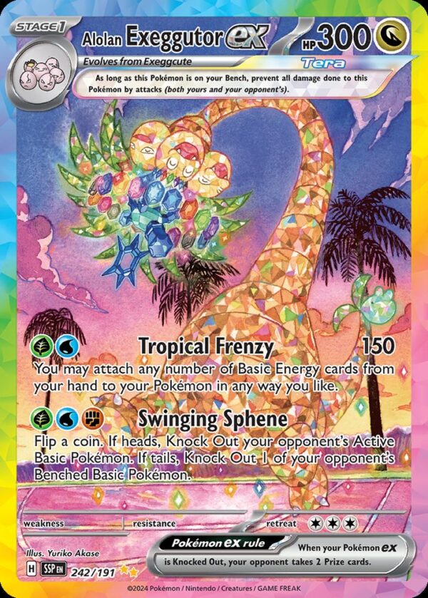 Alolan Exeggutor ex - 242/191
