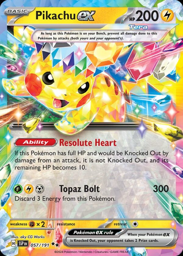 Pikachu ex - 57/191